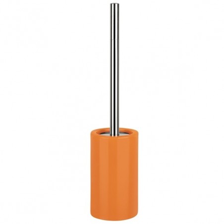 Spirella Toilet Brush with Holder Ceramic TUBE Orange Spirella