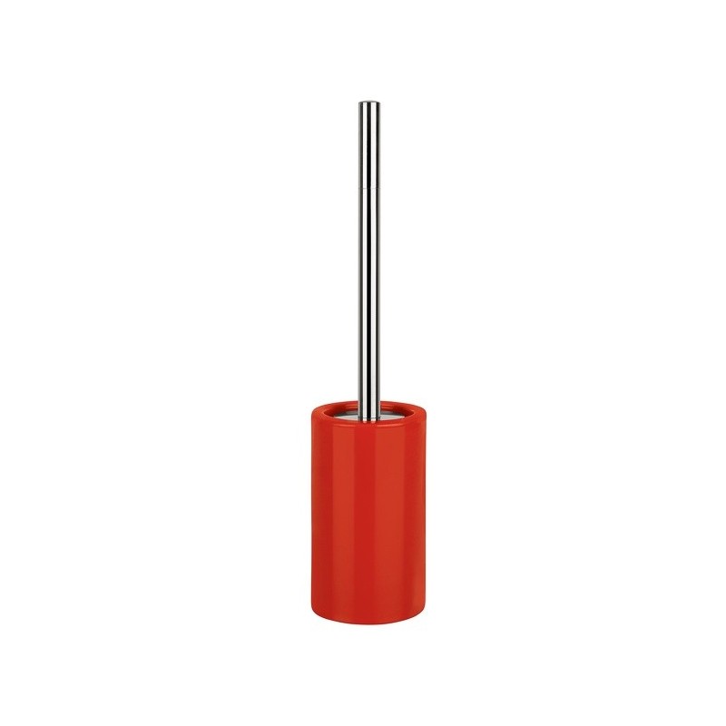 Spirella Toilettenbürste mit Halter Ceramic TUBE Red Spirella