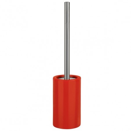 Spirella Toilet Brush with Holder Ceramic TUBE Red Spirella