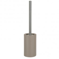 Spirale Scopino con Supporto TUBO Ceramica Taupe Spirella