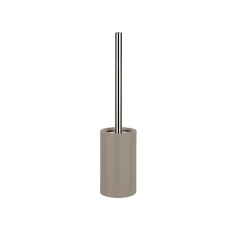 Spirella Escobillero con Soporte Cerámica TUBE Taupe Spirella