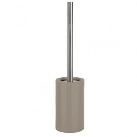 Brosse Wc avec support Céramique TUBE Taupe Spirella Spirella