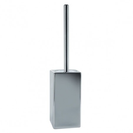 Spirella Scopino con Porta scopino Porcellana QUADRO Cromato Spirella