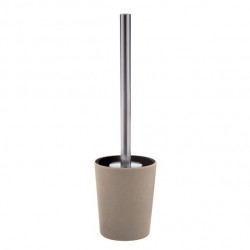 Spirella Escobillero con Soporte Fibras Bambú TAKEO Taupe Spirella