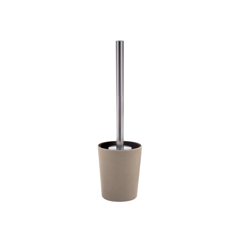 Spirella Escobillero con Soporte Fibras Bambú TAKEO Taupe Spirella