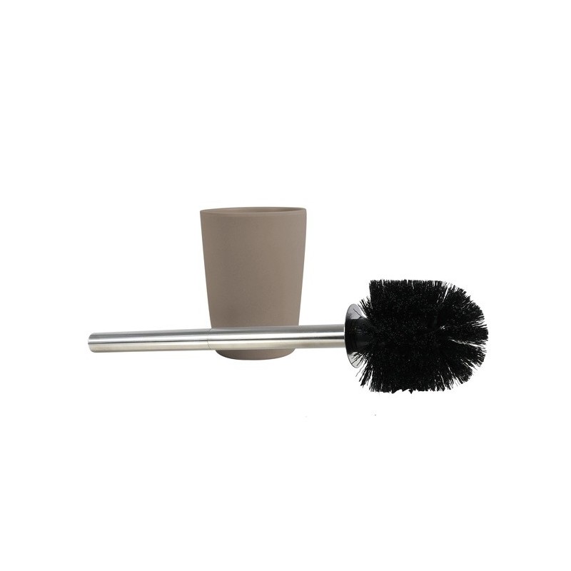 Spirale Scopino con Supporto Fibre di Bambù TAKEO Taupe Spirella