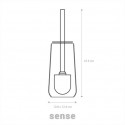 Brosse Wc Céramique SENSE Blanc shinny Elements by Spirella Spirella