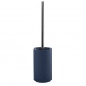 Brosse Wc avec support Céramique TUBE-matT Bleu mat Spirella Spirella