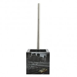 Brosse Wc avec support MDF & Inox New York MSV MSV