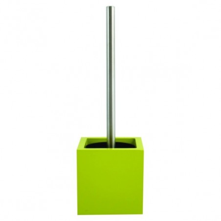Brosse Wc avec support MDF Inox Vert Pistache MSV MSV