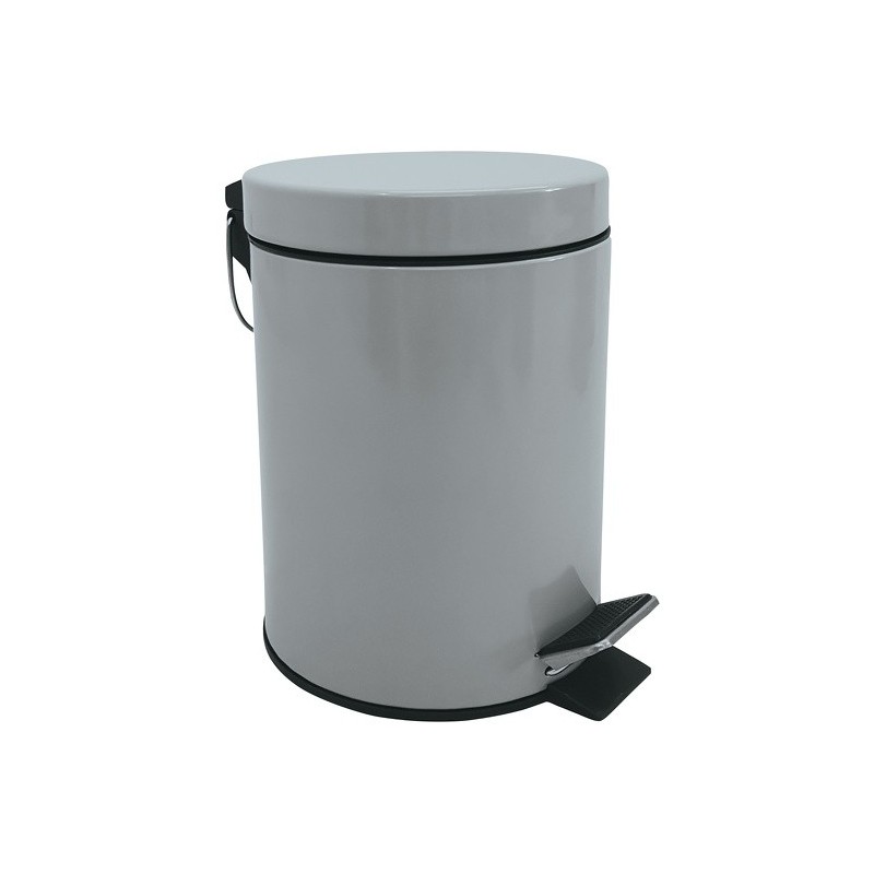 MSV Pedal Bin Stainless Steel 3L Light Gray MSV