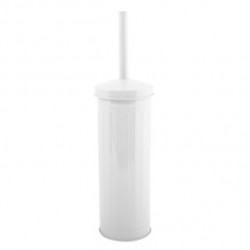 MSV Toilet brush with support Steel HABANA White