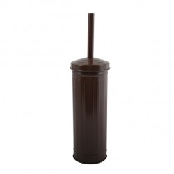 MSV Toilet Brush with Steel Holder HABANA Chocolate Brown