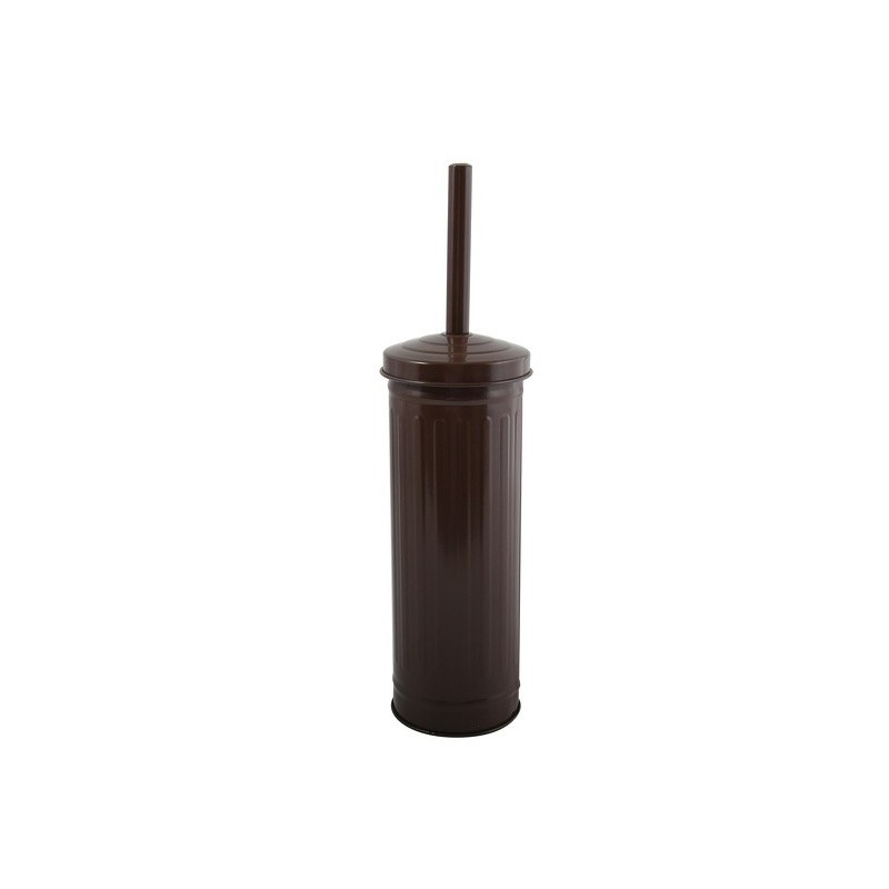 MSV Toilet Brush with Steel Holder HABANA Chocolate Brown MSV