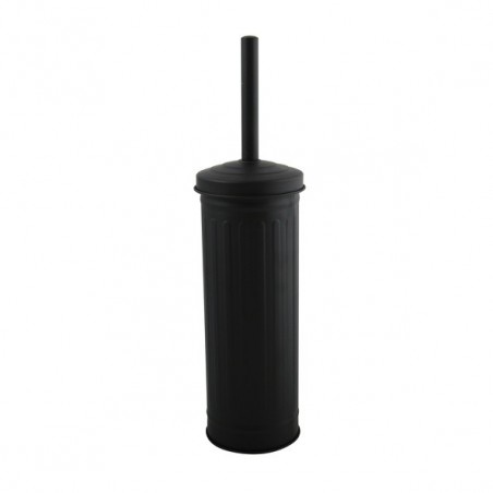 MSV Toilettenbürste mit Halter Stahl HABANA Schwarz MSV
