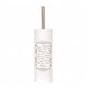 MSV Escobillero con soporte Acero PARIS Crema MSV