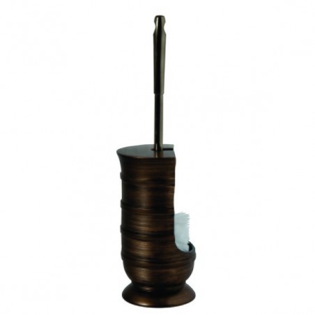 MSV Toilet brush with support Polyresine DAKAR Black MSV