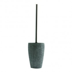MSV Toilet brush with holder Polyresin ENZO Gray MSV