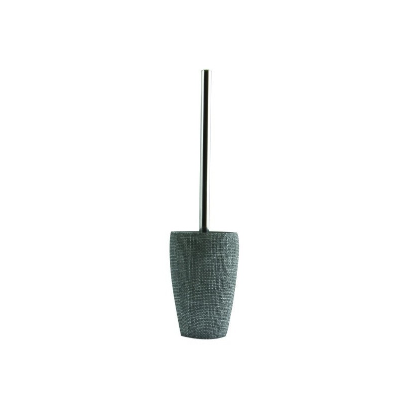 MSV Toilet brush with holder Polyresin ENZO Gray MSV