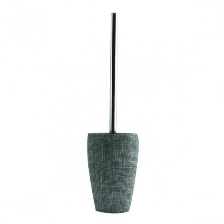 MSV Toilet brush with holder Polyresin ENZO Gray MSV