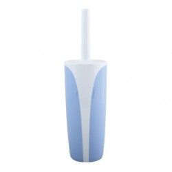 MSV Escobillero con Soporte Poliresina Kandy Azul Pastel MSV