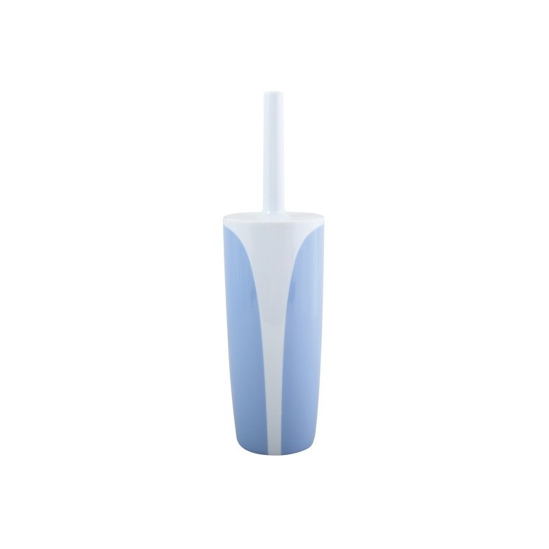 MSV Toilet Brush with Holder Polyresin Kandy Pastel Blue MSV