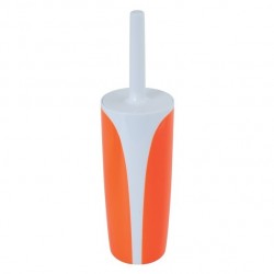 MSV Escobillero con Soporte Poliresina Kandy Naranja MSV