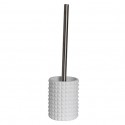 MSV Toilettenbürste mit Stütze Polyresine MOSAIK White MSV