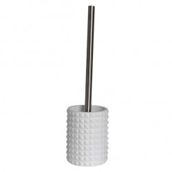 MSV Escobillero con soporte Poliresina MOSAIK Blanco MSV