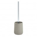 Brosse Wc avec support Polyrésine NORDEN Gris Clair MSV MSV