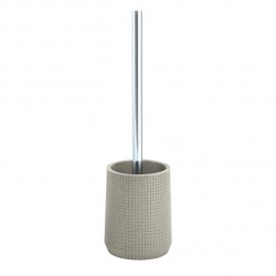 Brosse Wc avec support Polyrésine NORDEN Gris Clair MSV MSV