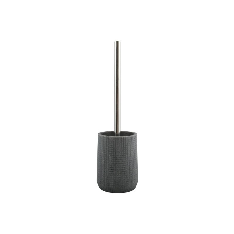 Brosse Wc avec support Polyrésine NORDEN Gris Foncé MSV MSV