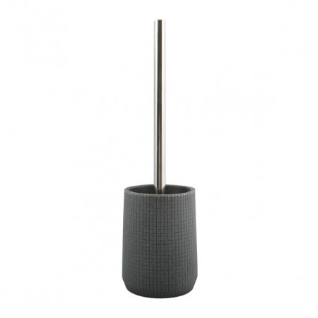 Brosse Wc avec support Polyrésine NORDEN Gris Foncé MSV MSV