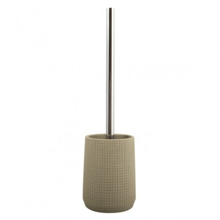 Brosse Wc avec support Polyrésine NORDEN Taupe MSV MSV