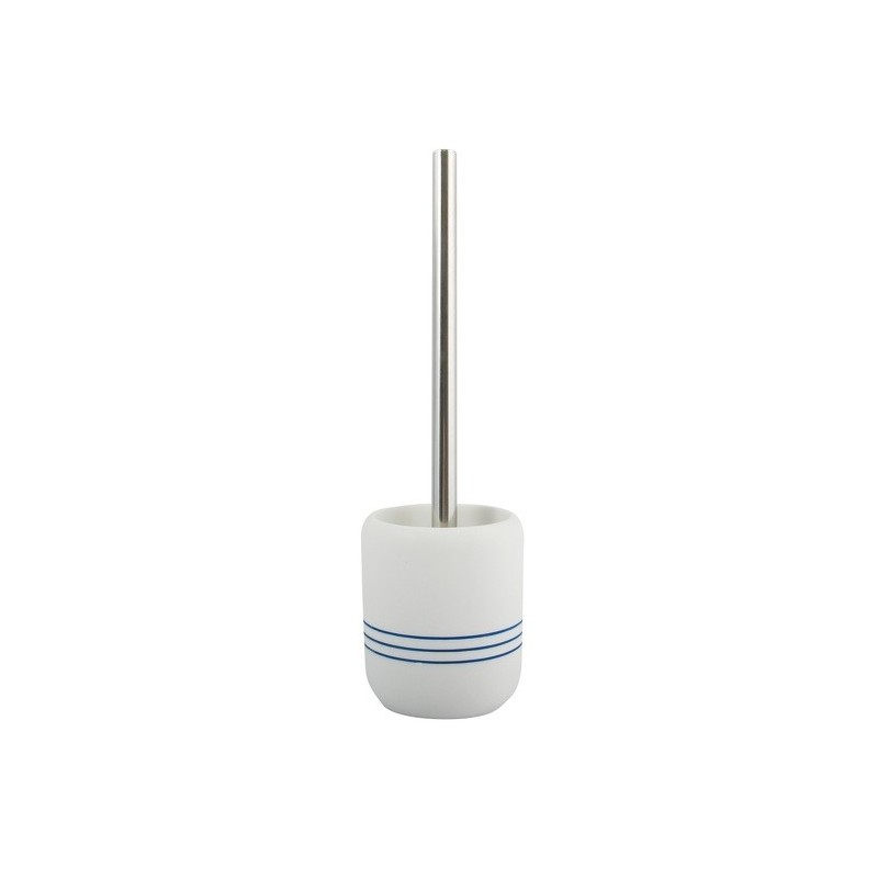 MSV Escobillero con soporte Poliresina PACCO White & Blue MSV