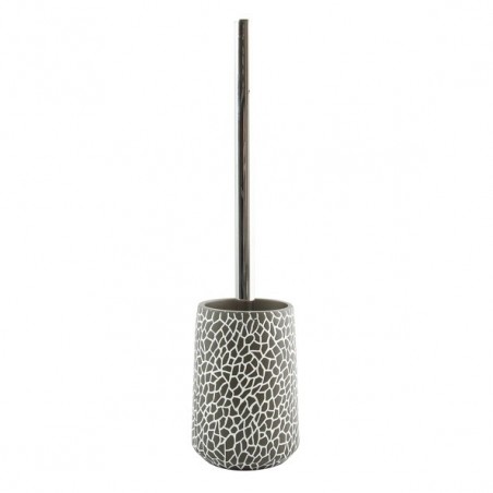 MSV Escobillero con soporte Poliresina SAFARI Marrón MSV