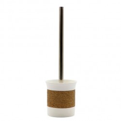 MSV Toilet brush with support Polyresin SYKE White MSV