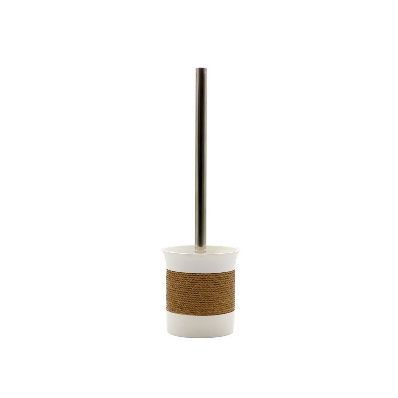 MSV Toilet brush with support Polyresin SYKE White MSV