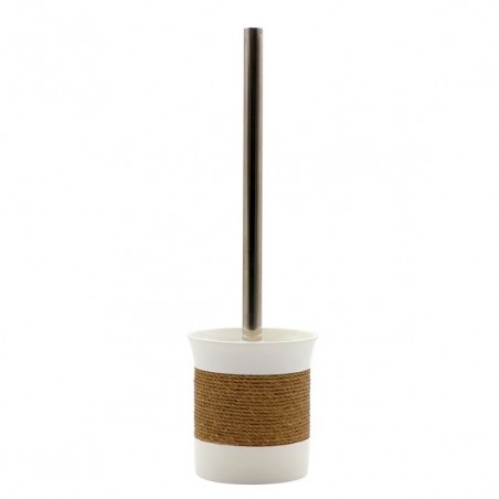 Brosse Wc avec support Polyrésine SYKE Blanc MSV MSV
