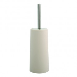 MSV Toilet brush with holder PP & Stainless Steel Beige