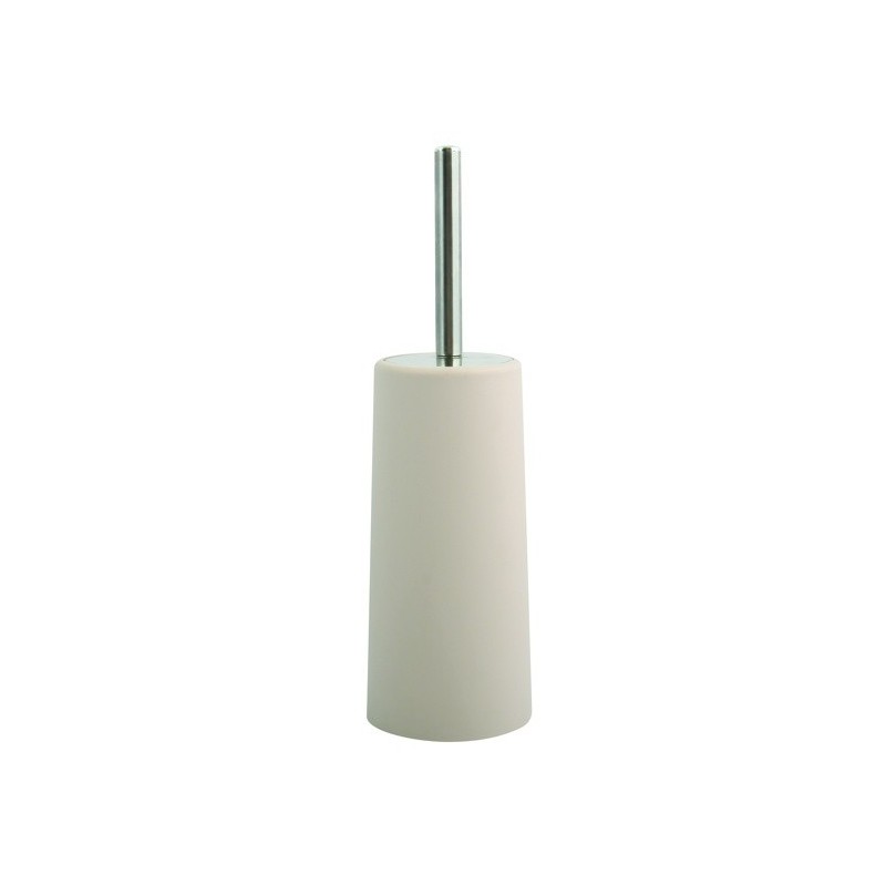 MSV Toilettenbürste mit Halter PP & Edelstahl Beige MSV