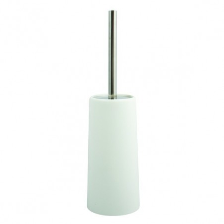 Brosse Wc avec support PP & Inox Blanc MSV MSV