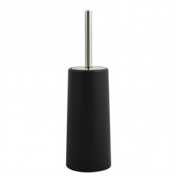 MSV Toilet brush with support PP & Stainless steel Black