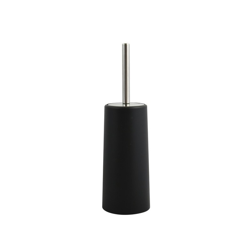 Brosse Wc avec support PP & Inox Noir MSV MSV