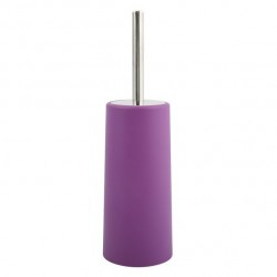 MSV Toilet Brush with PP & Stainless Steel Holder Purple