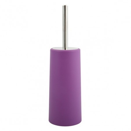 Brosse Wc avec support PP & Inox Violet MSV MSV