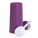 MSV WC-Bürste mit PP- und Edelstahlhalter Violett MSV