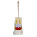 Brosse Wc avec support PP Beige MSV MSV