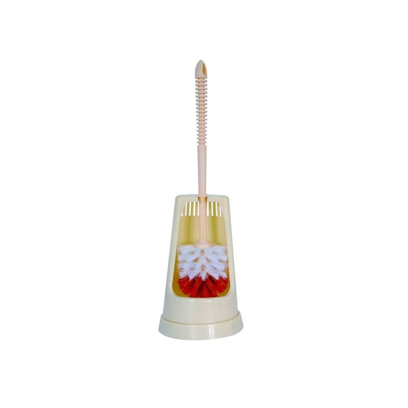 Brosse Wc avec support PP Beige MSV MSV