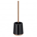 Brosse Wc avec support PS et PP cuivré LENA Noir MSV MSV